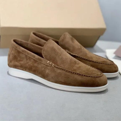 Kevin™ - Loafers i Semsket Skinn