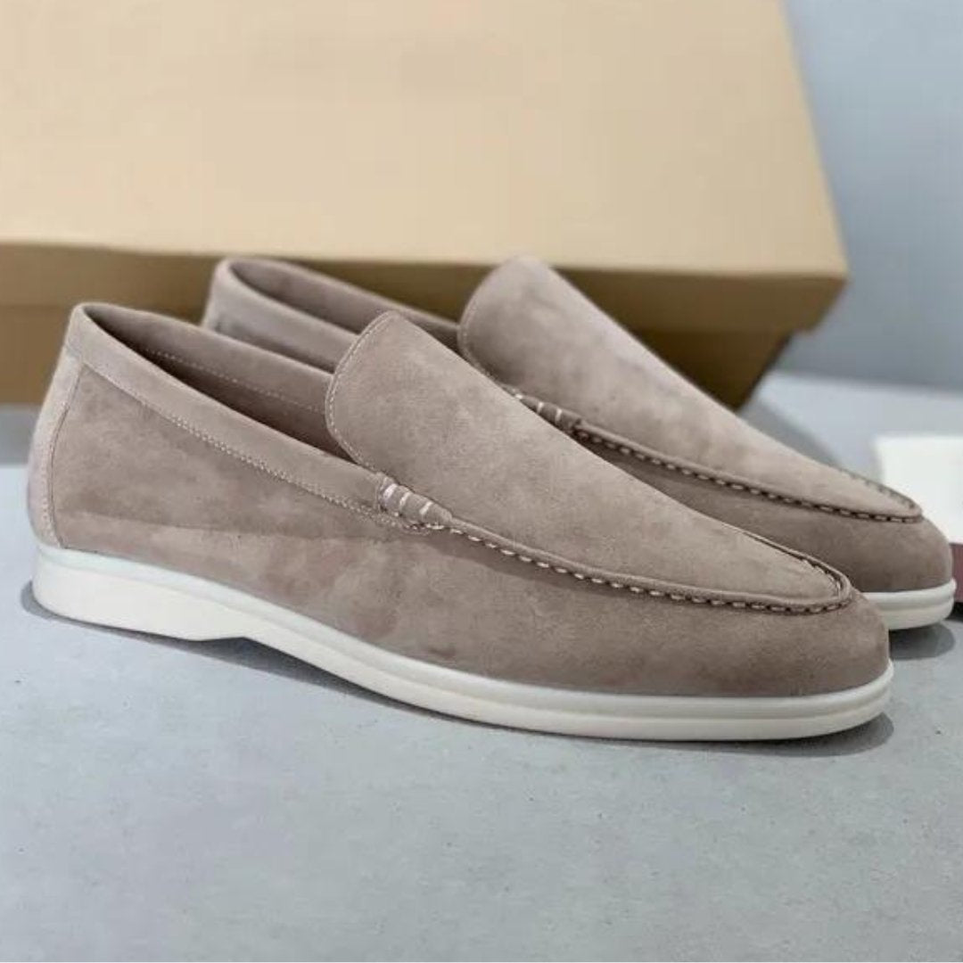 Kevin™ - Loafers i Semsket Skinn