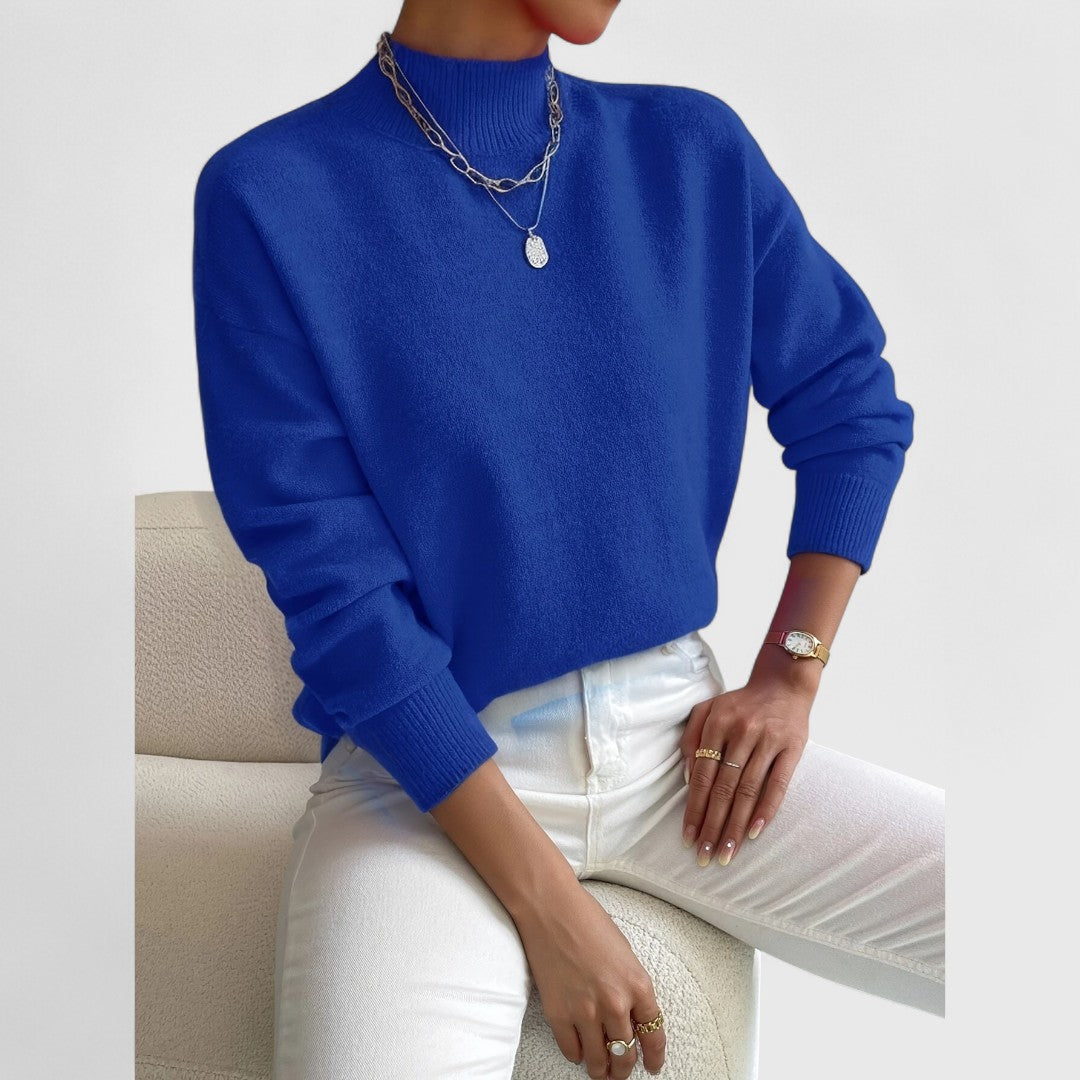 Serena™ - Maglione Collo Alto Classico