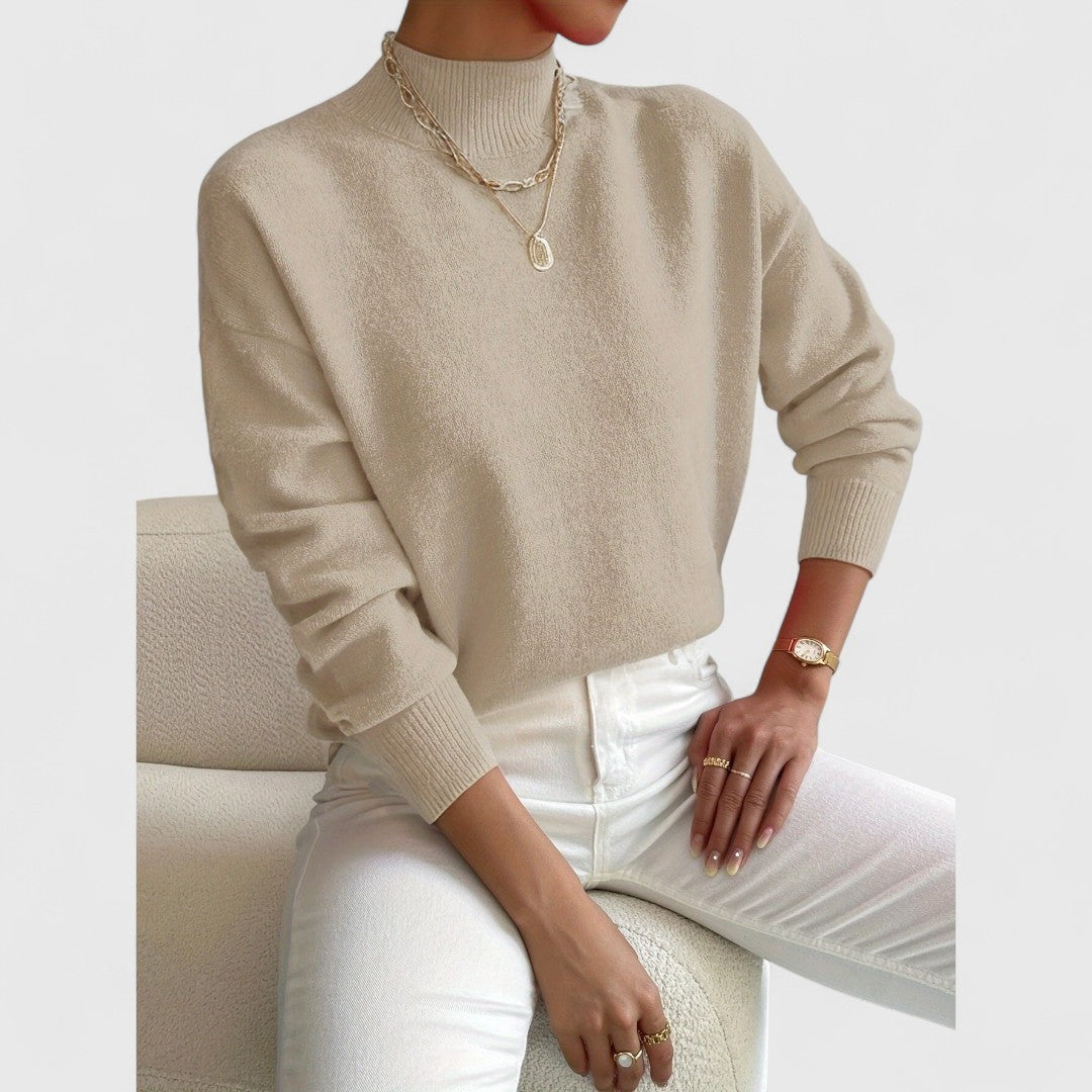 Serena™ - Maglione Collo Alto Classico