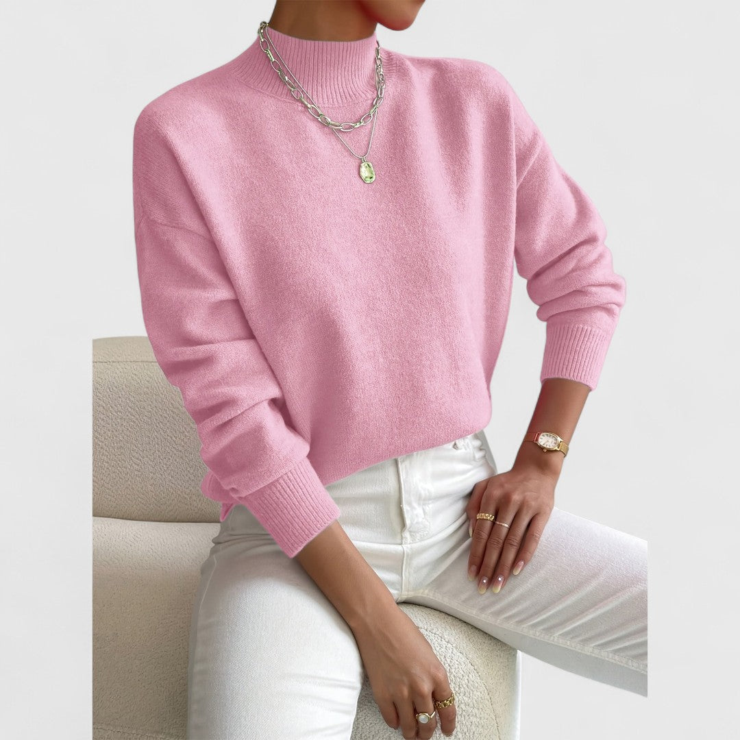 Serena™ - Maglione Collo Alto Classico