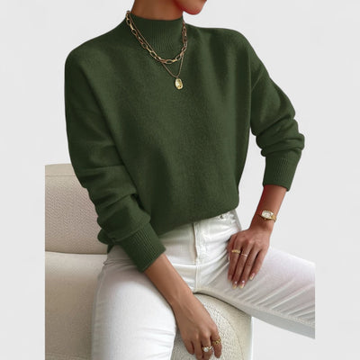 Serena™ - Maglione Collo Alto Classico