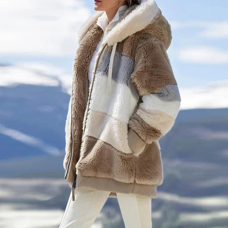 Alexa™ - Giacca Invernale con Cappuccio e Zip