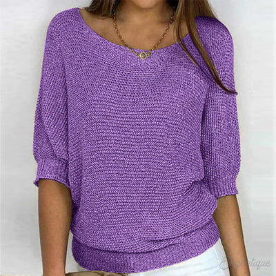 Eunice™ - Top in maglia rilassata
